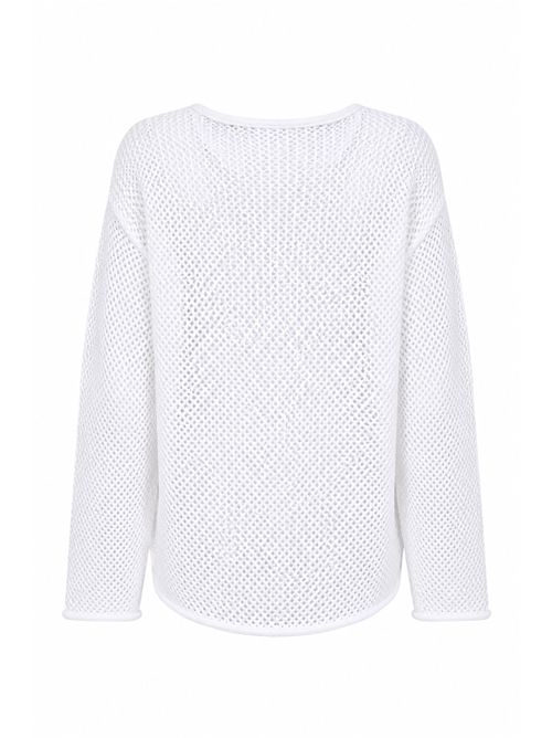 Maglia in crochet con bandiera USA POLO RALPH LAUREN | 211A12726001